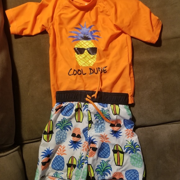 Koala Kids Other - Boys 18-24 months swim shorts with rashguard